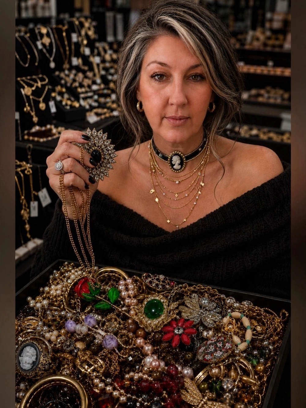 3 LB Unsearched Wearable Jewelry Lot | Vintage Modern Bulk Resale Mix